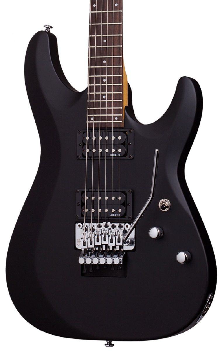 Schecter C-6 FR Deluxe - Satin Black (434)