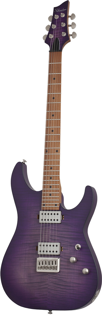 Schecter C-1 Standard Plus - Transparent Purple Burst (3935)