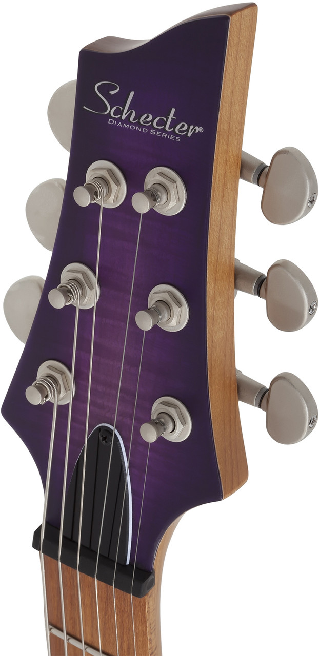 Schecter C-1 Standard Plus - Transparent Purple Burst (3935)