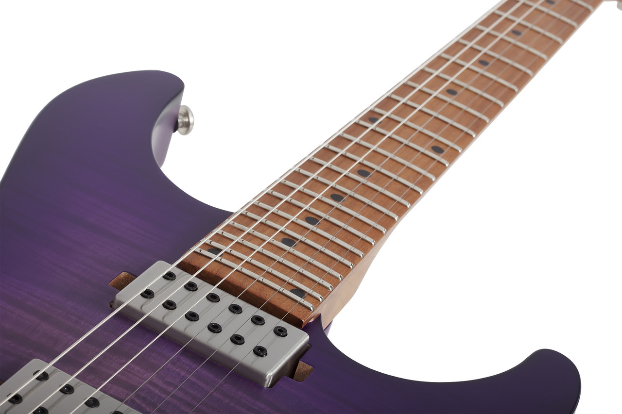 Schecter C-1 Standard Plus - Transparent Purple Burst (3935)