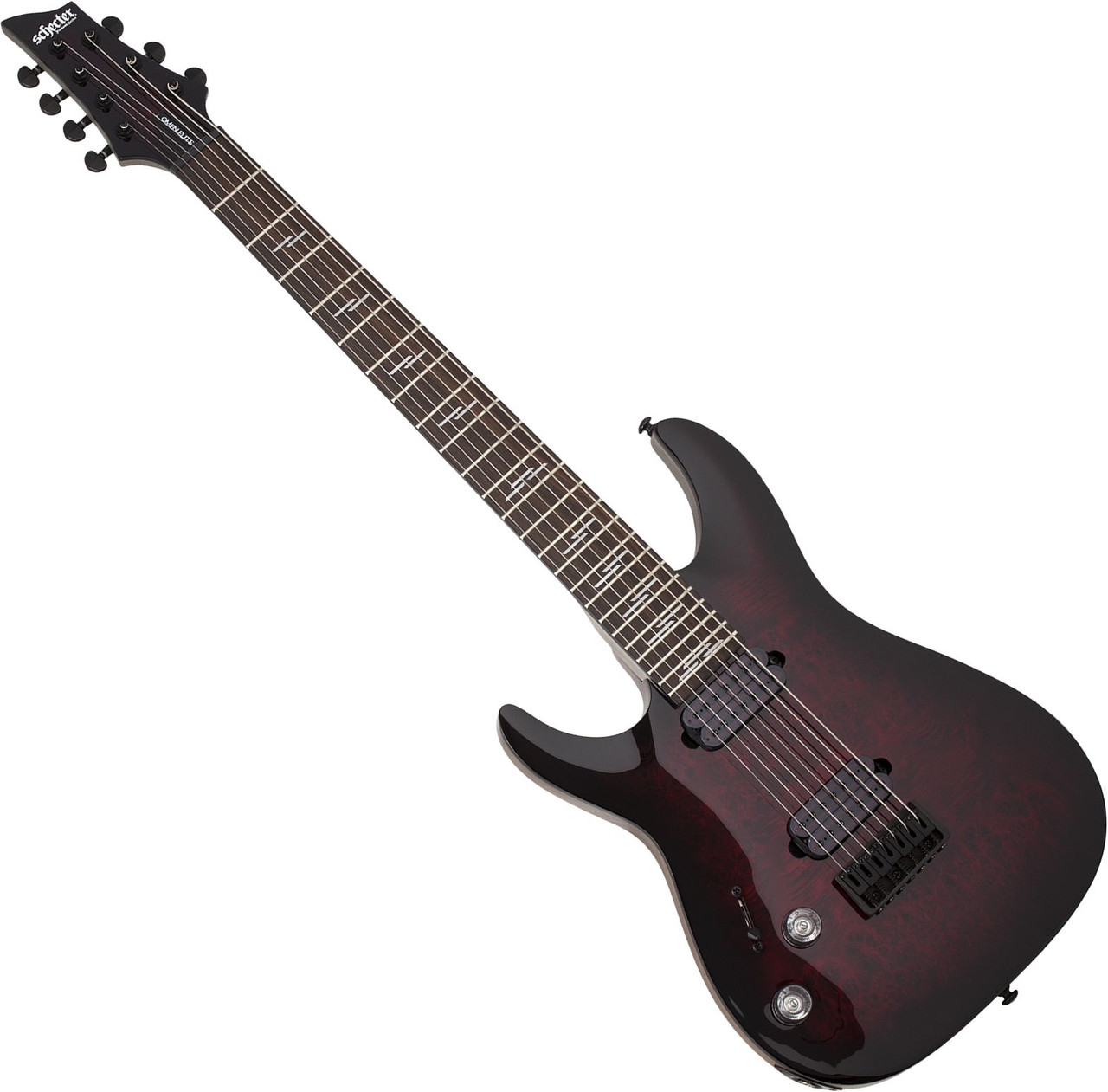 Schecter Omen Elite-6 LH - Black Cherry Burst (2459) | Musician Madness