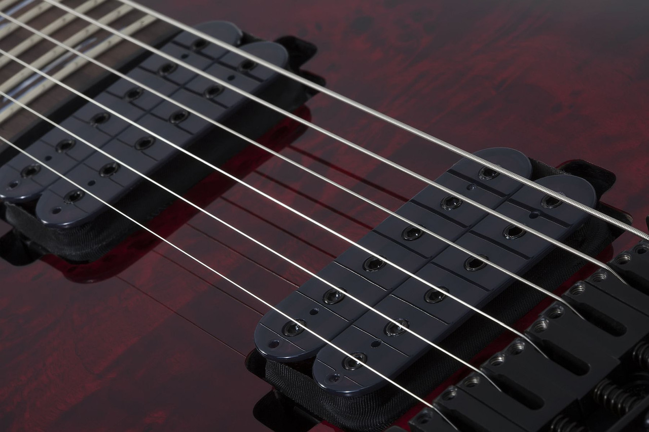 Schecter Omen Elite-6 LH - Black Cherry Burst (2459) | Musician Madness