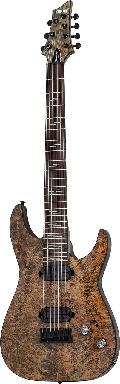 Schecter Omen Elite-7 - Charcoal (2457) | Musician Madness
