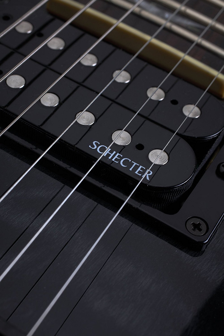 Schecter Omen Extreme-FR - See-Thru Black (STBLK) (2027)