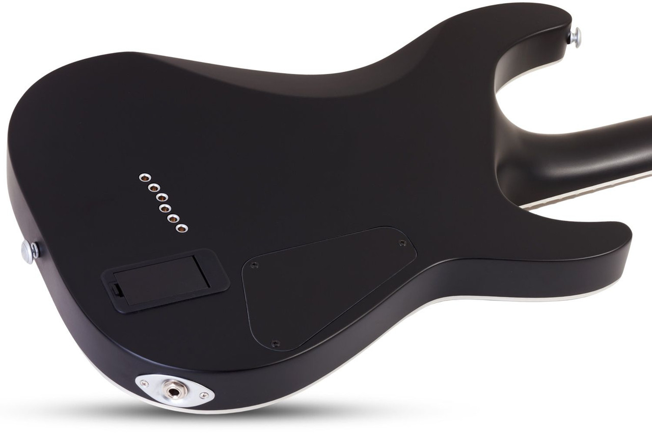 Schecter Damien Platinum-6 LH - Satin Black (1182)