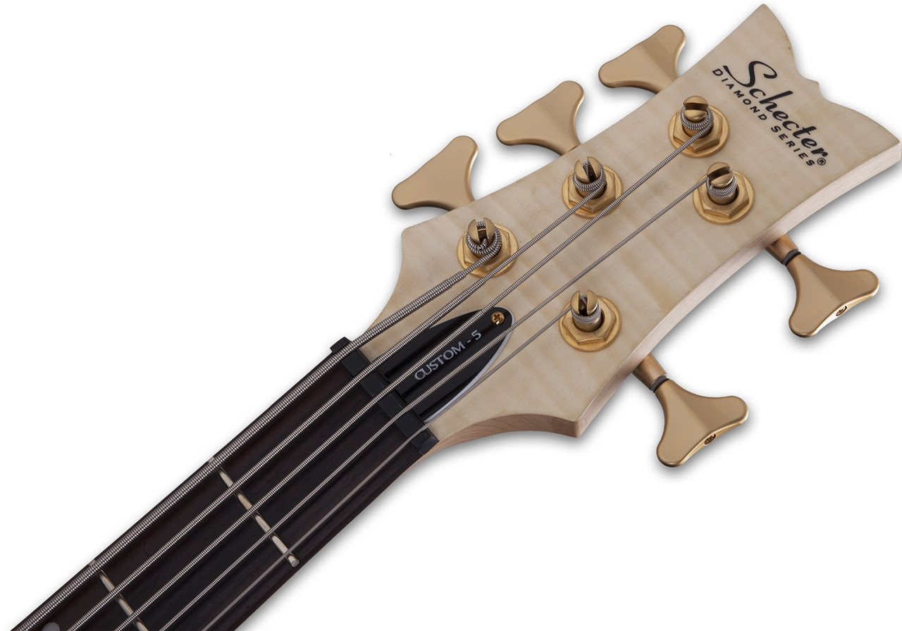 Schecter Stiletto Custom-5 LH - Natural Satin (2542)