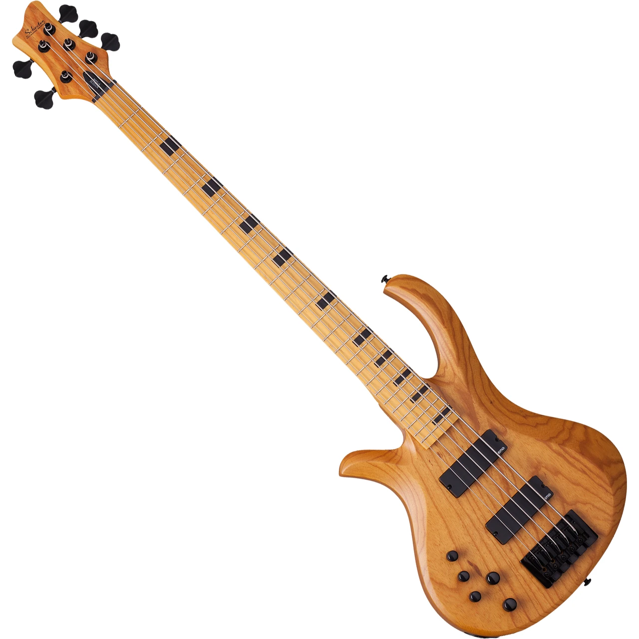 Schecter Riot-5 Session LH : 2857  Aged Natural Satin (2857) | Musician Madness
