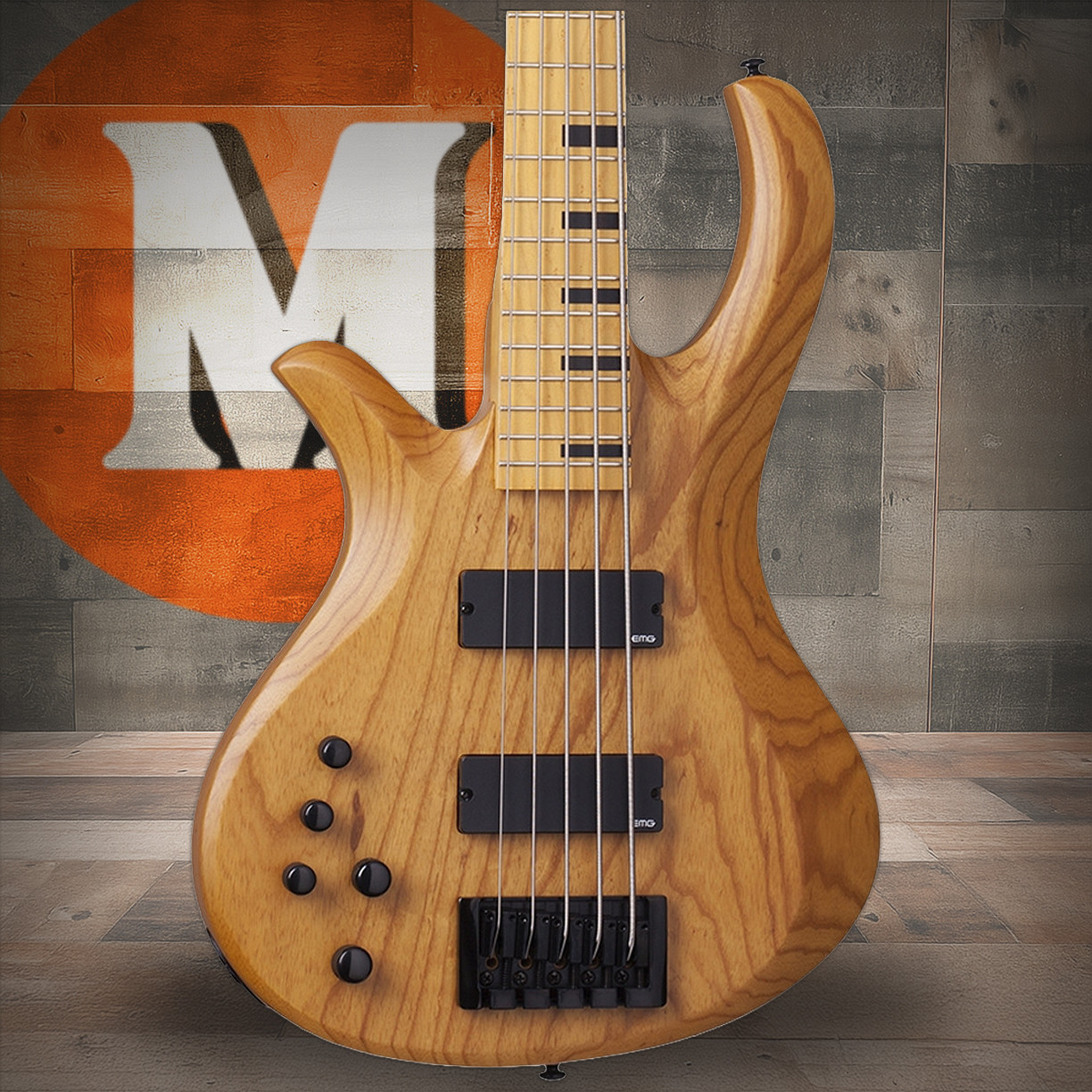 Schecter Riot-5 Session LH : 2857  Aged Natural Satin (2857) | Musician Madness | Musician Madness