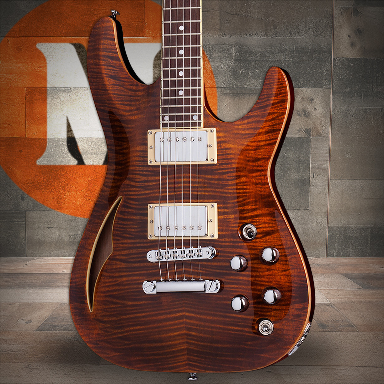 Schecter C-1 E/A Classic Electric Guitar - Cat's Eye (640) | Musician Madness