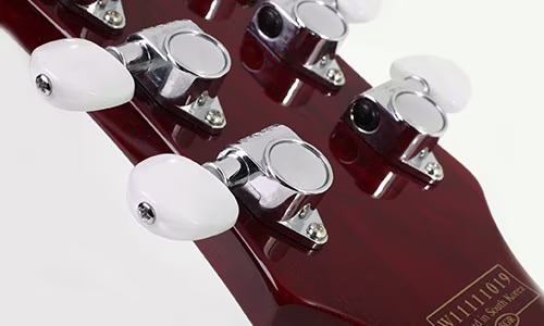 Schecter Zacky Vengeance Custom Reissue - See Thru Cherry with 6661 Graphic (26)