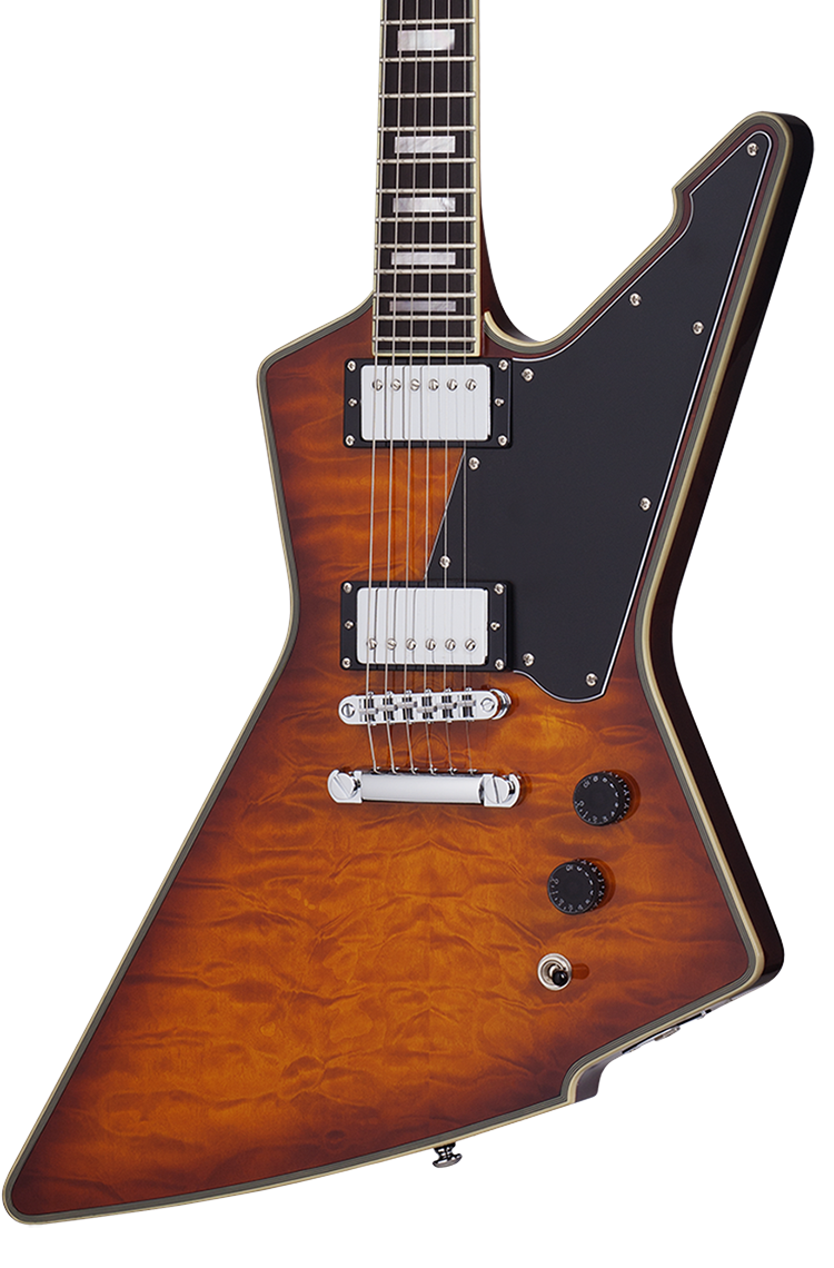 Schecter E-1 Custom - Vintage Sunburst (3105)