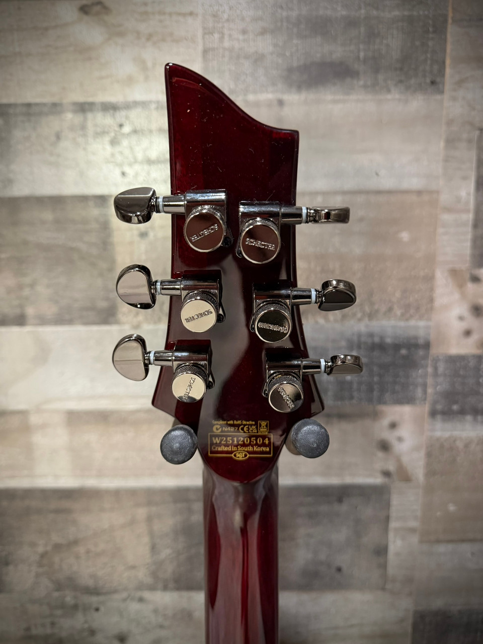 Schecter Hellraiser C-VI Electric Guitar - Black Cherry (184) | Musician Madness