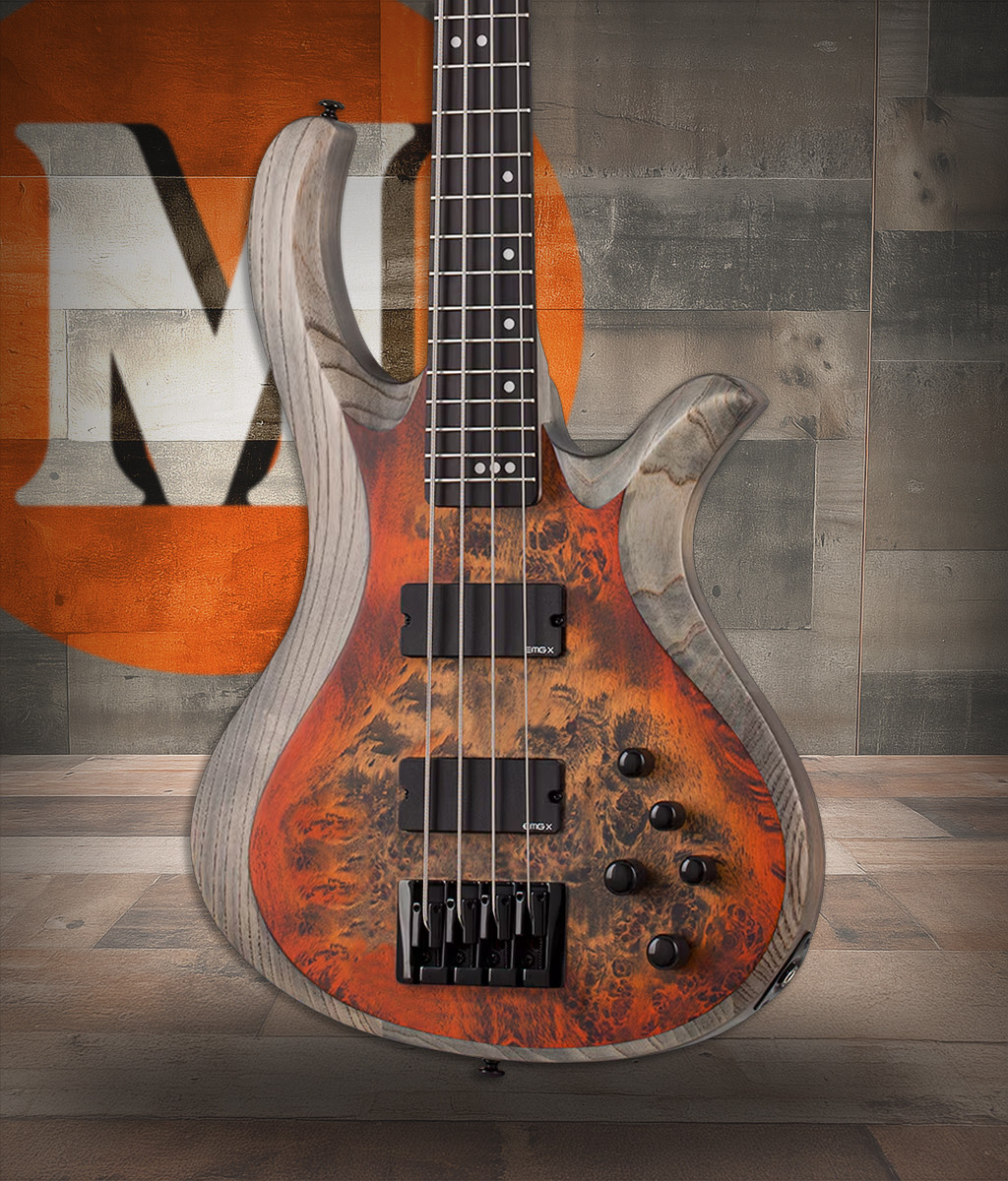 Schecter Riot-4 Bass - Inferno Burst (1451) | Musician Madness