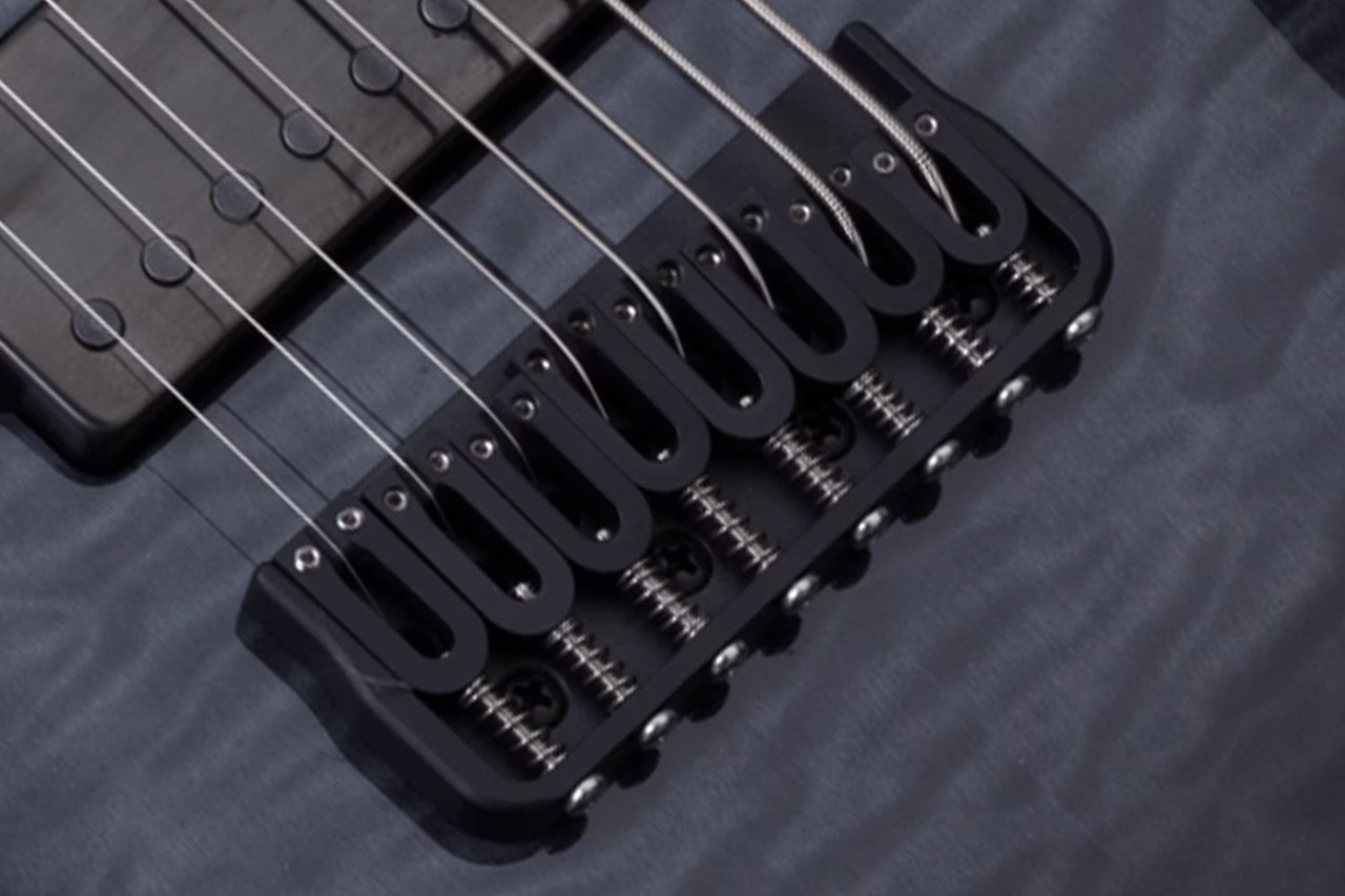 Schecter Hellraiser Hybrid C-8 LH - Trans Black Burst (1931)