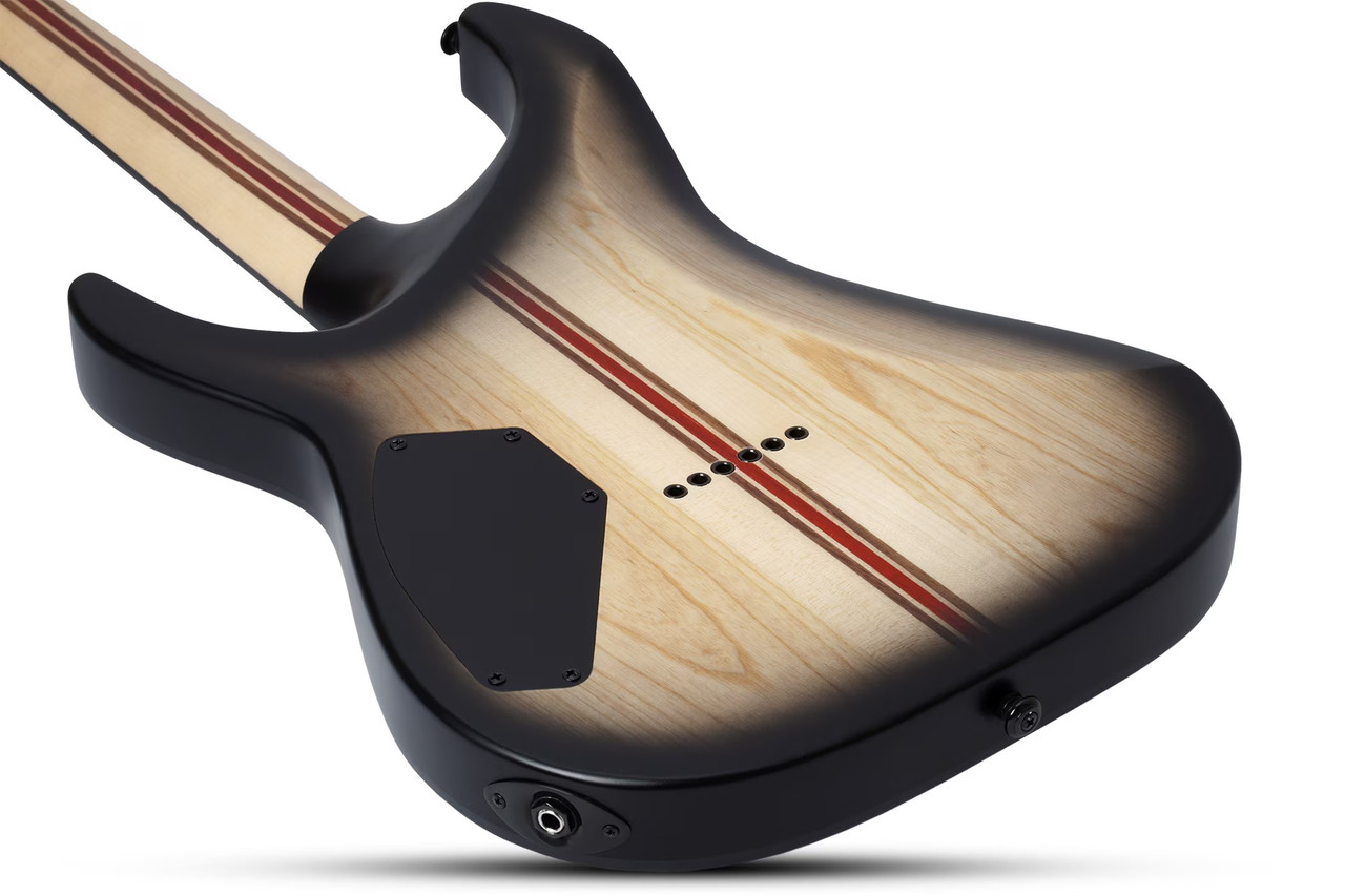 Schecter C-1 Pale Moon - Natural Satin with Black Burst (692) | Musician Madness