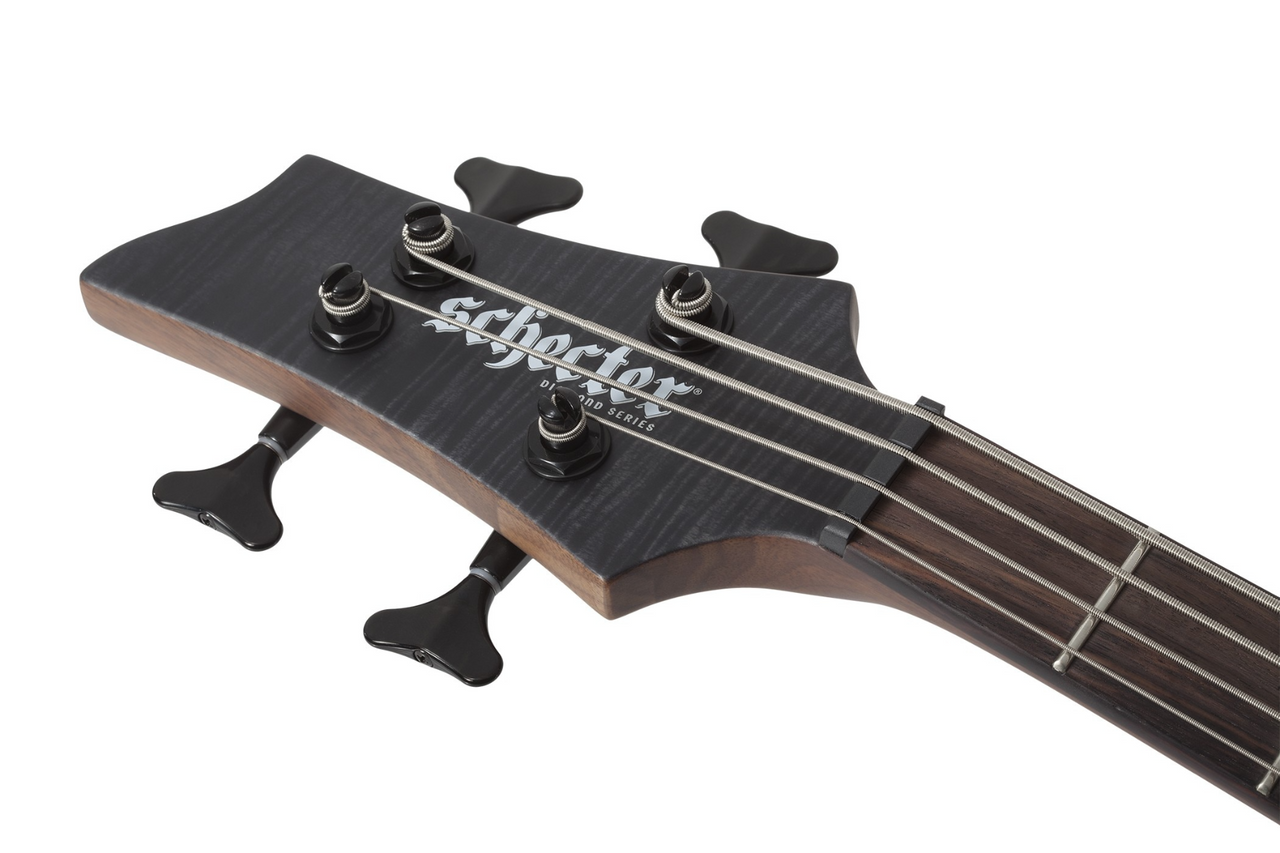 Schecter Charles Berthoud CB-4 LH - See Thru Black Satin (2872)