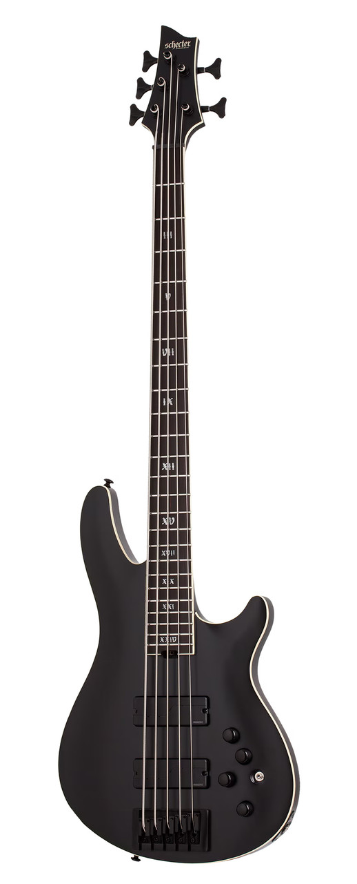 Schecter SLS Evil Twin-5 - Satin Black (1395)