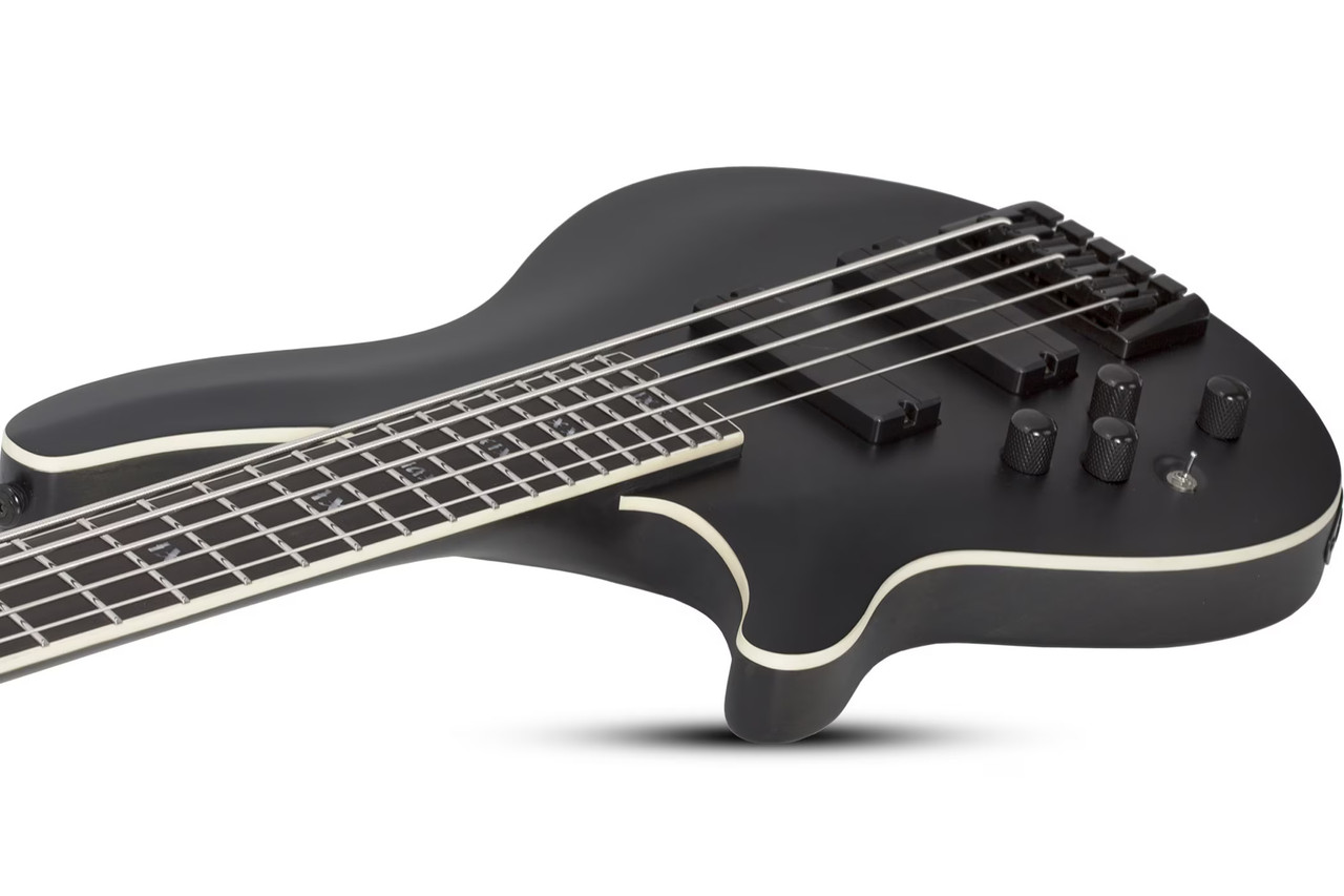 Schecter SLS Evil Twin-5 LH - Satin Black (1397)