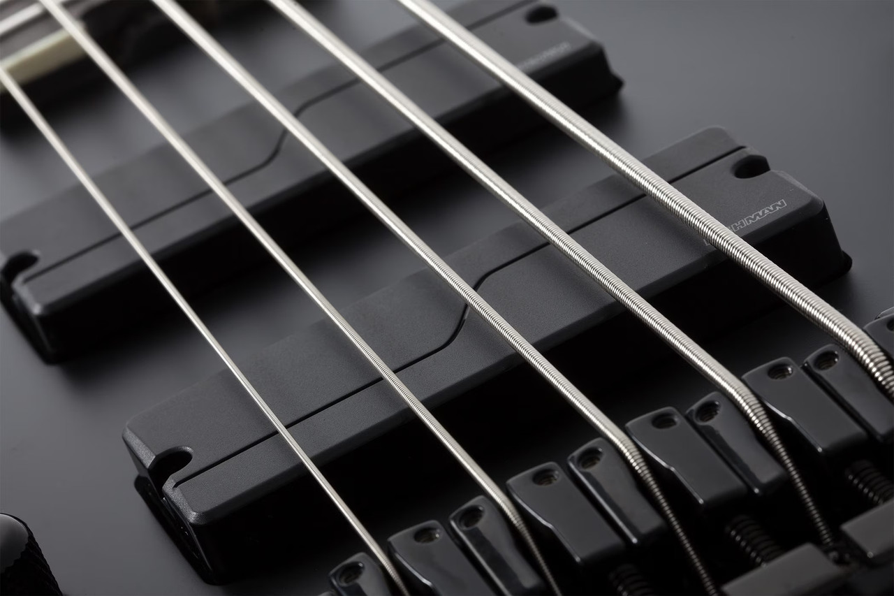 Schecter SLS Evil Twin-5 LH - Satin Black (1397) | Musician Madness