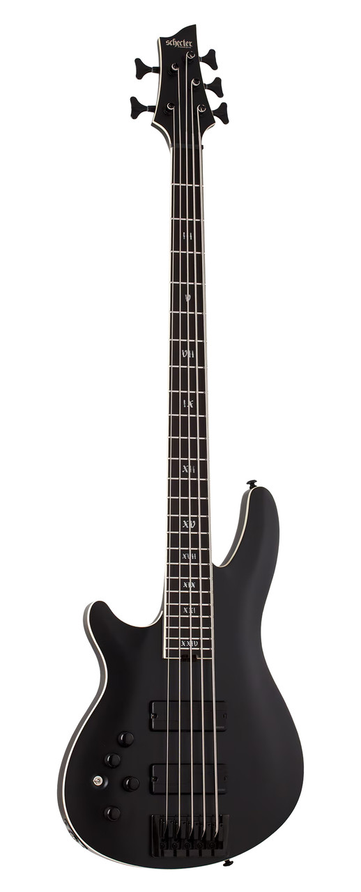 Schecter SLS Evil Twin-5 LH - Satin Black (1397)