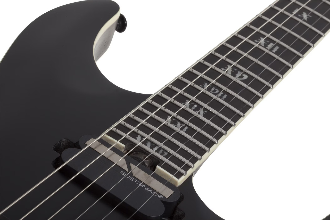 Schecter C-1 HT S SLS Elite Evil Twin - Satin Black (1339)
