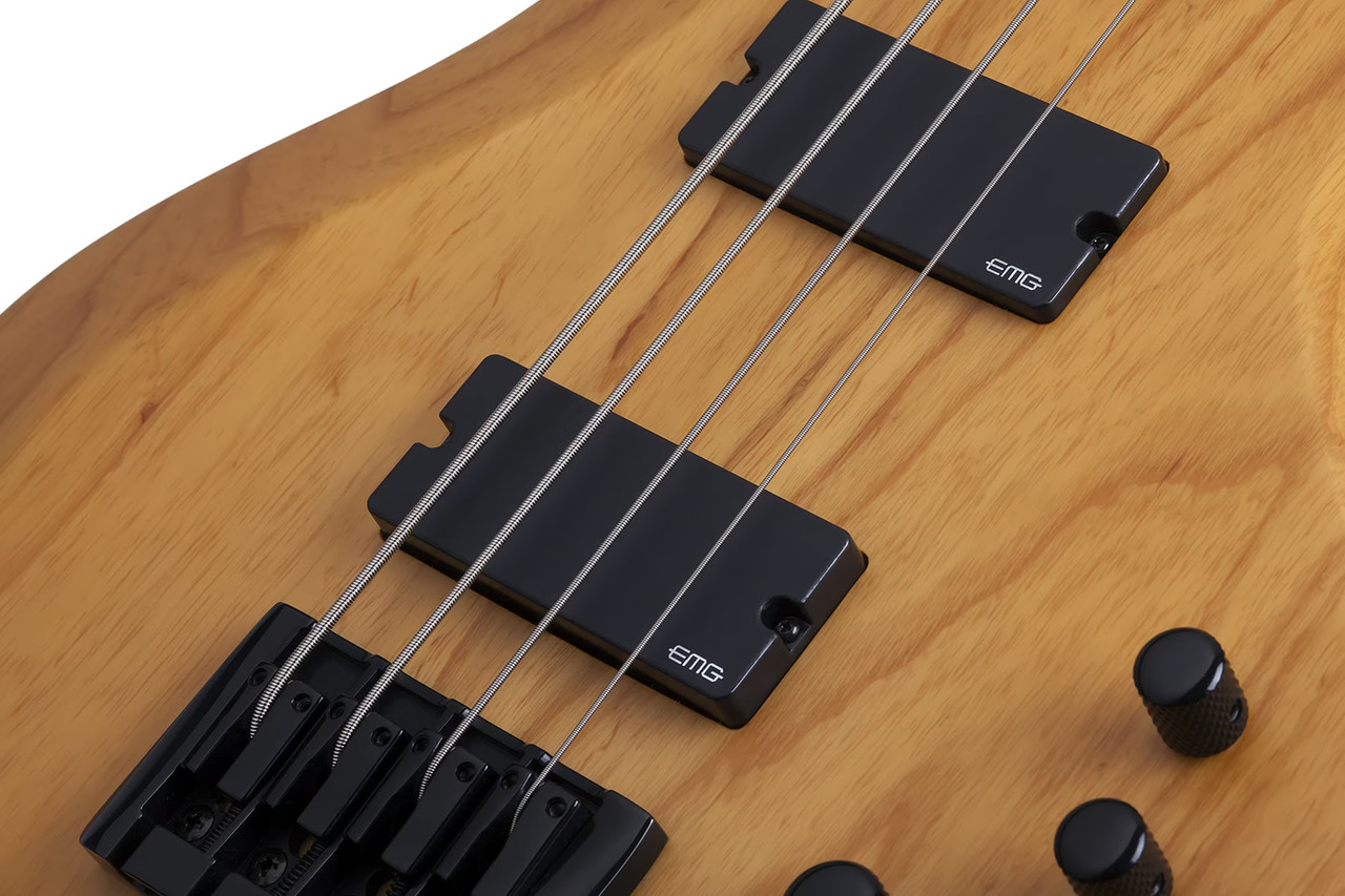 Schecter Riot-4 Session LH - Aged Natural Satin (2856)