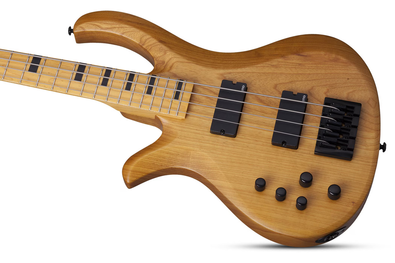 Schecter Riot-4 Session LH - Aged Natural Satin (2856)