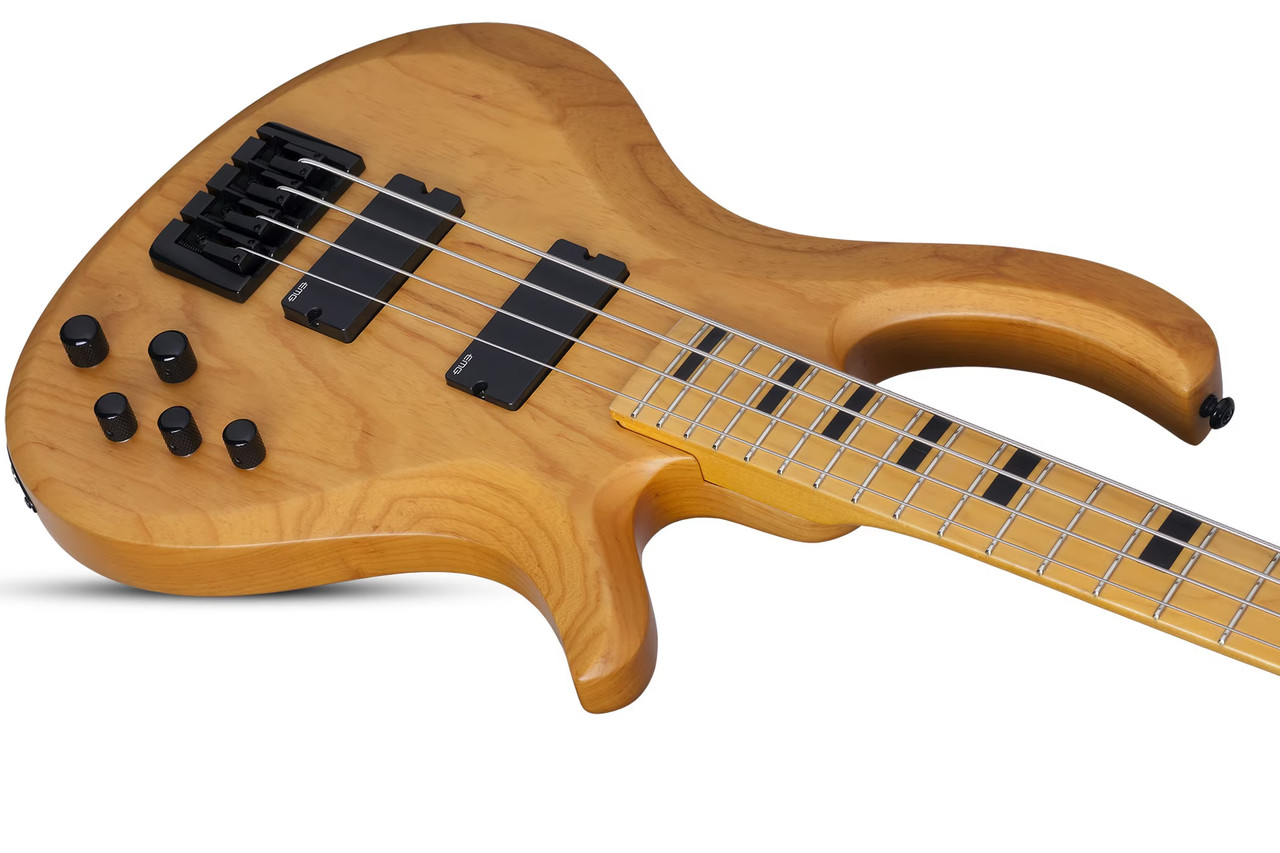 Schecter Riot-4 Session LH - Aged Natural Satin (2856)