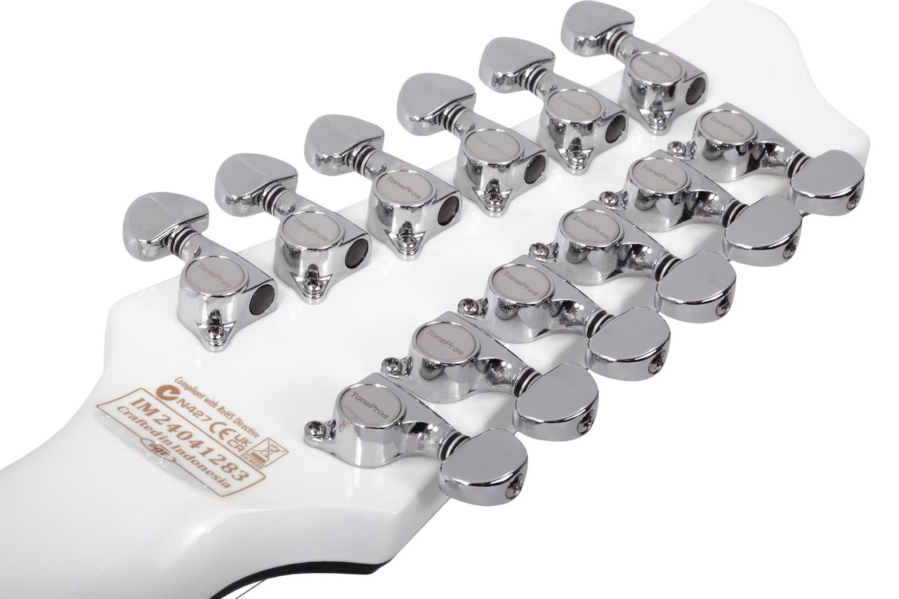 Schecter Stargazer-12 LH - Gloss White (688)