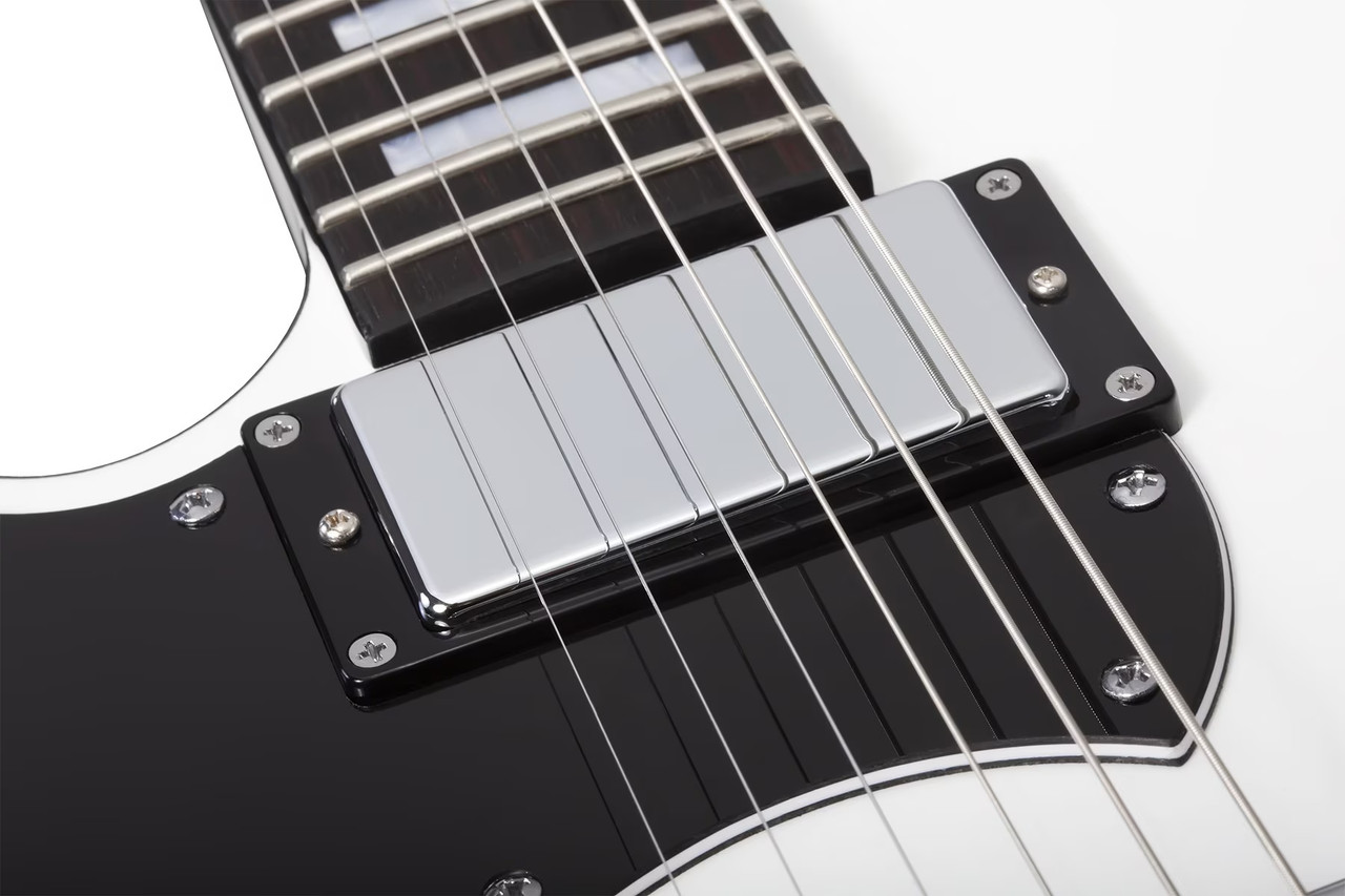 Schecter Stargazer-6 LH - Gloss White (686) | Musician Madness