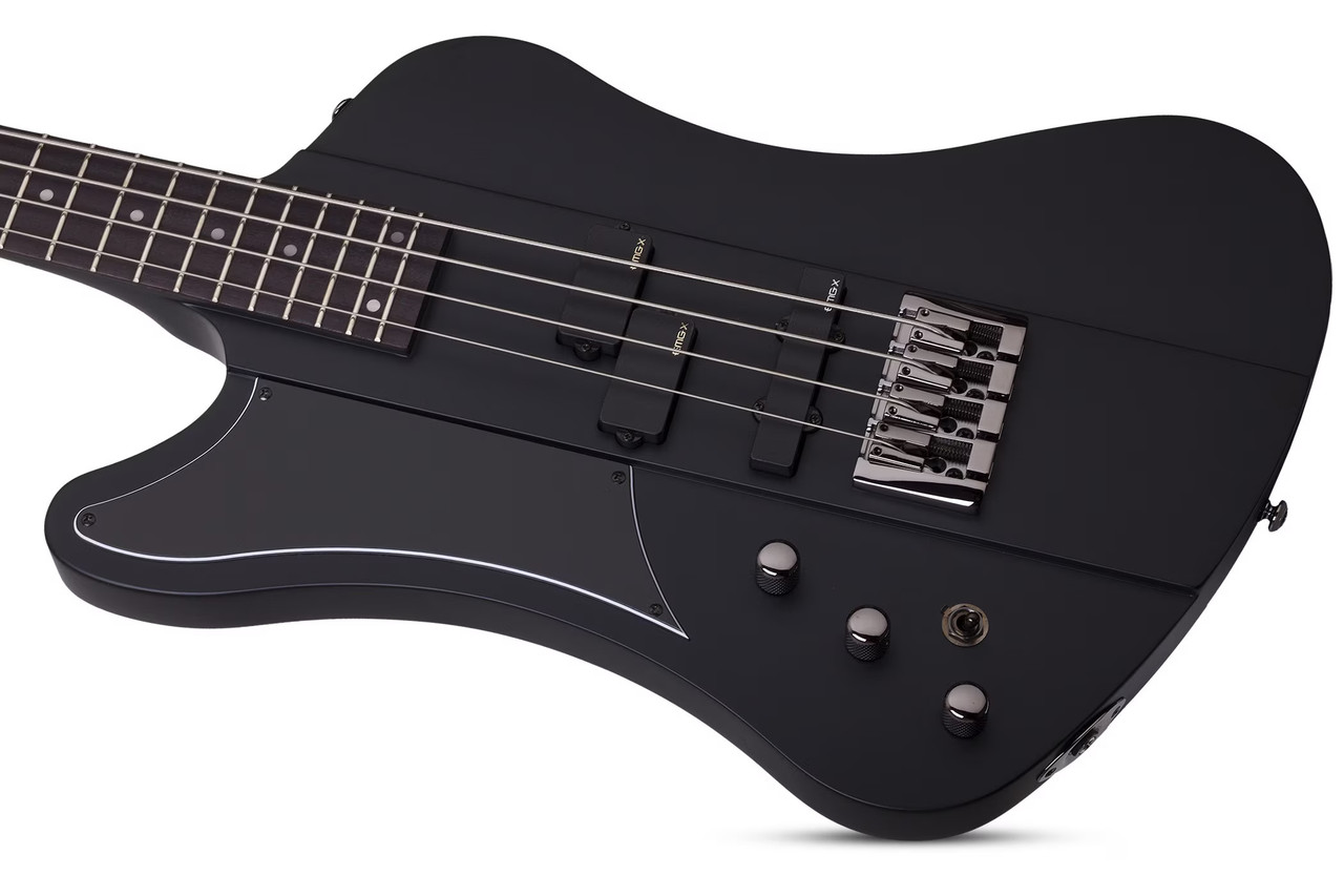 Schecter Sixx Bass LH - Satin Black (211)