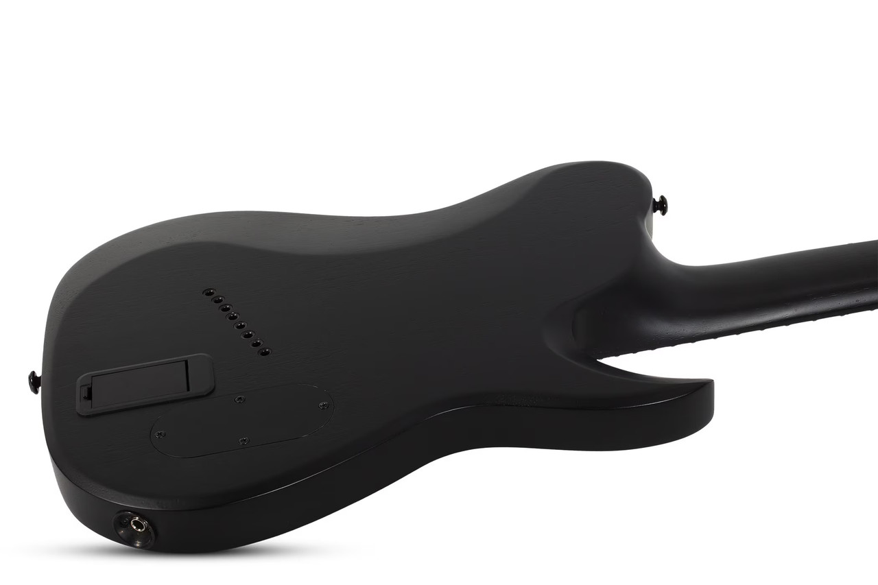 Schecter PT-8 MS Black Ops LH - Satin Black Open Pore (625) | Musician Madness
