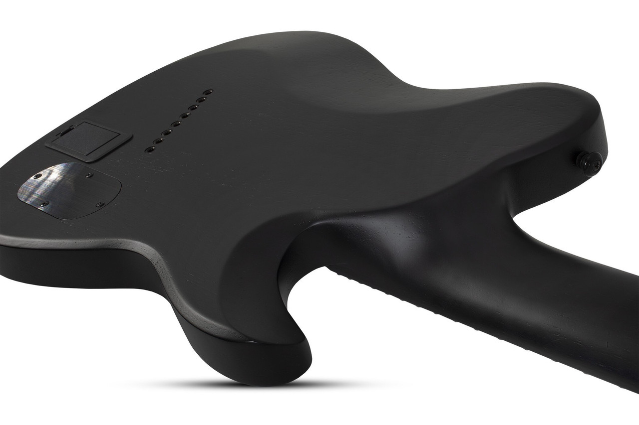 Schecter PT-8 MS Black Ops LH - Satin Black Open Pore (625)