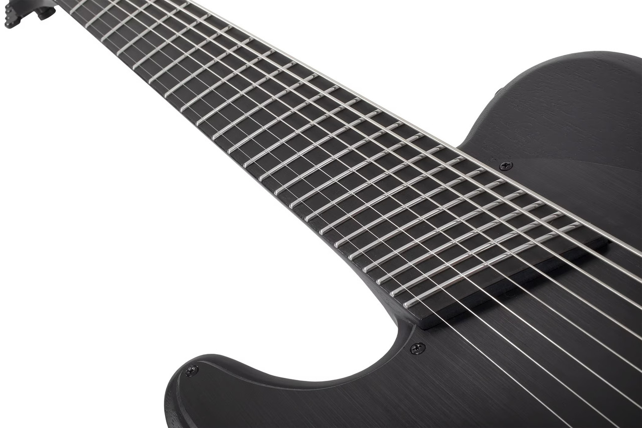 Schecter PT-8 MS Black Ops LH - Satin Black Open Pore (625)