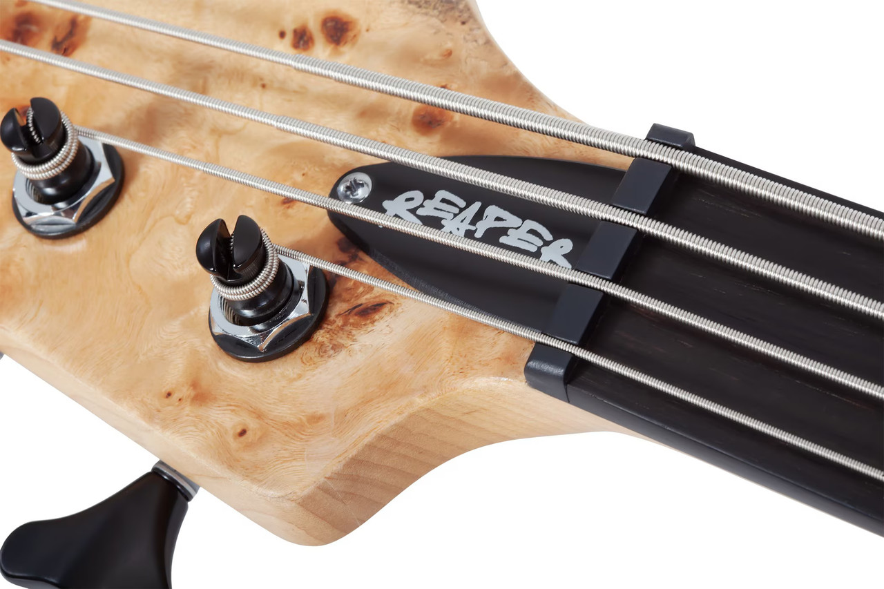 Schecter Reaper-4 LH - Natural Satin (2930) | Musician Madness