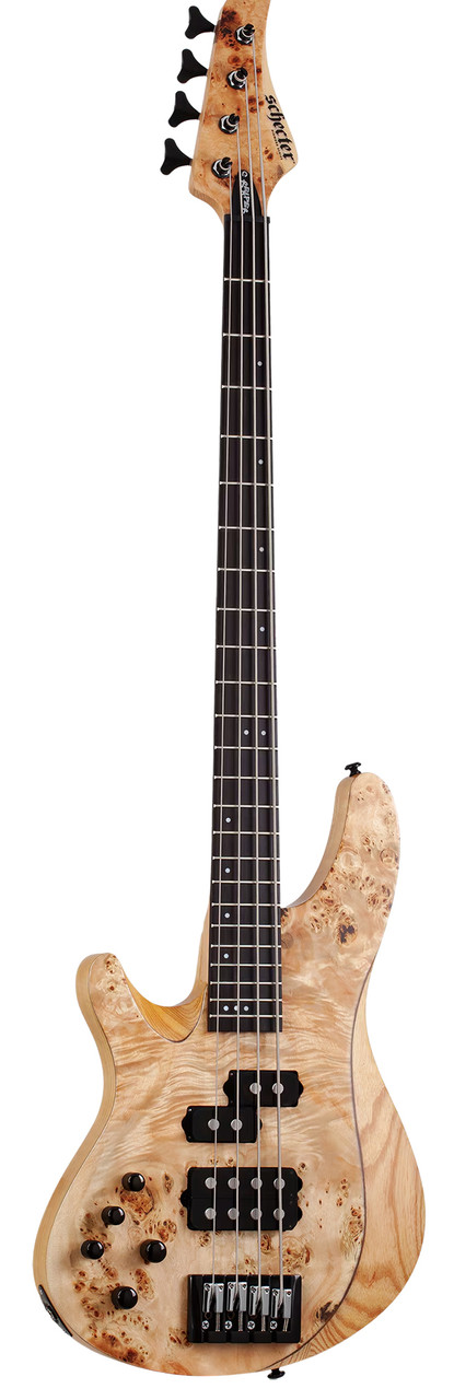 Schecter Reaper-4 LH - Natural Satin (2930) | Musician Madness