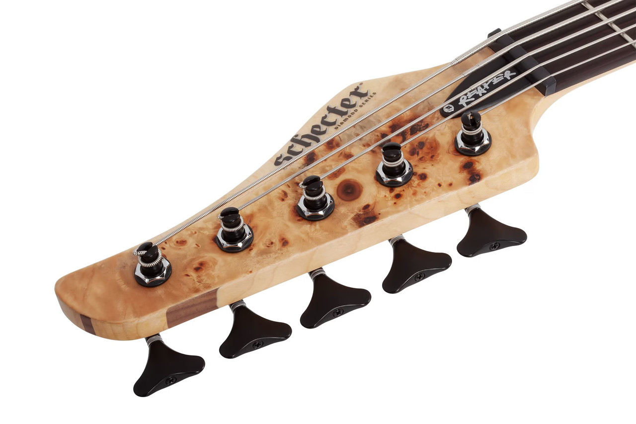 Schecter Reaper-5 LH - Natural Satin (2931) | Musician Madness