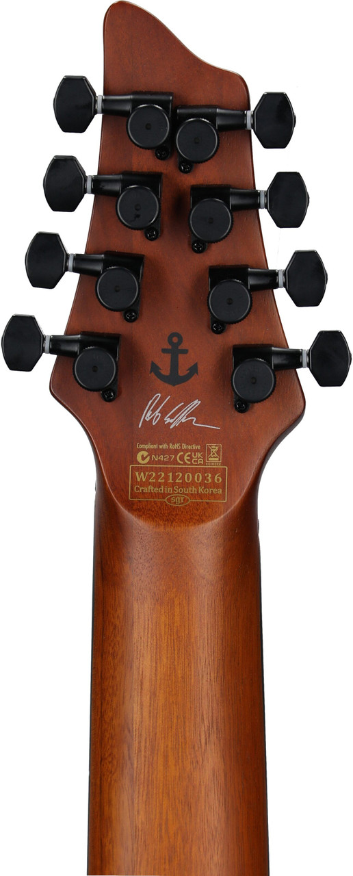 Schecter C-8 Multiscale Rob Scallon LH - Satin Dark Roast (906)