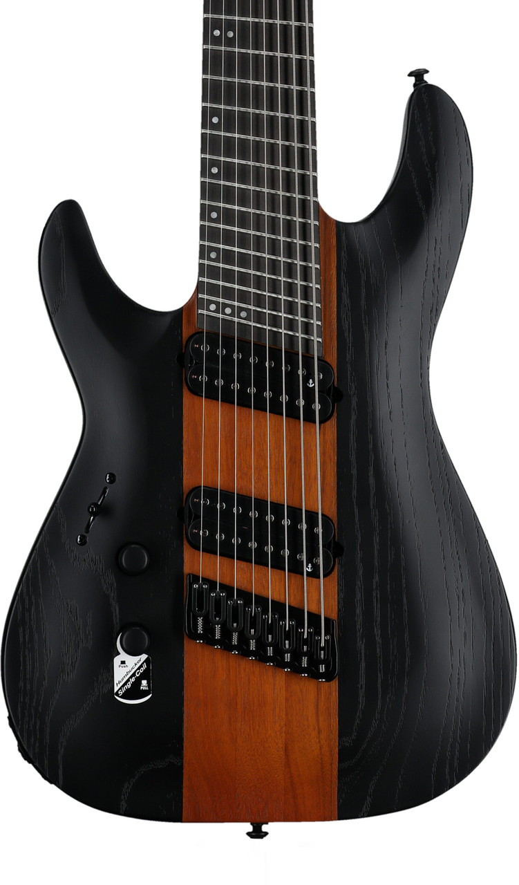 Schecter C-8 Multiscale Rob Scallon LH - Satin Dark Roast (906)