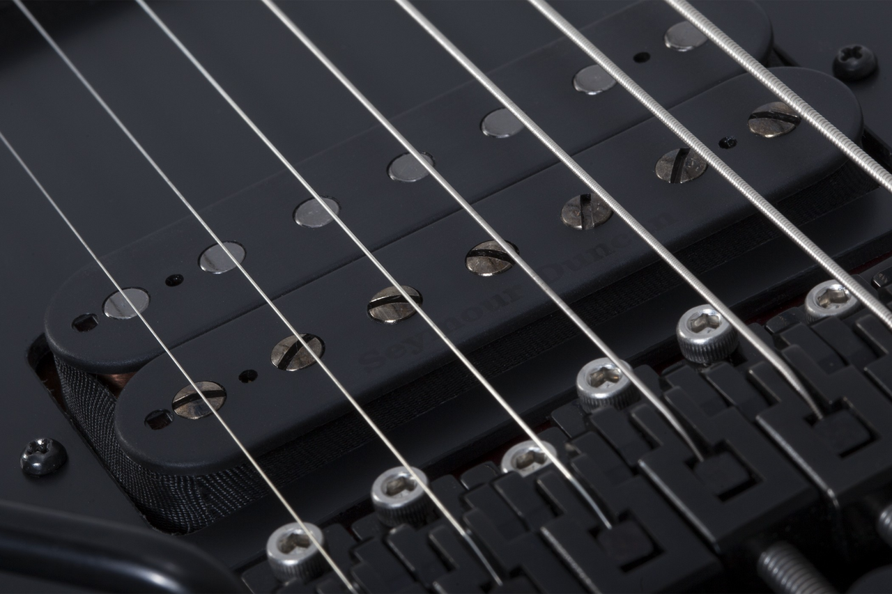 Schecter Miles Dimitri Baker-7 FR LH -  Crimson Red Burst Satin (2138) | Musician Madness