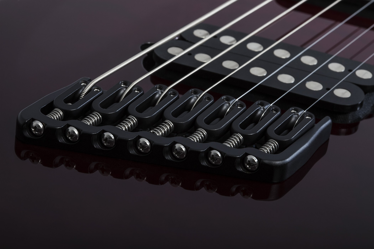 Schecter Reaper-7 Elite Multiscale LH 2185 - Blood Burst (2185)