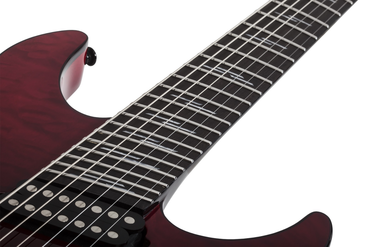 Schecter Reaper-7 Elite Multiscale LH 2185 - Blood Burst (2185) | Musician Madness