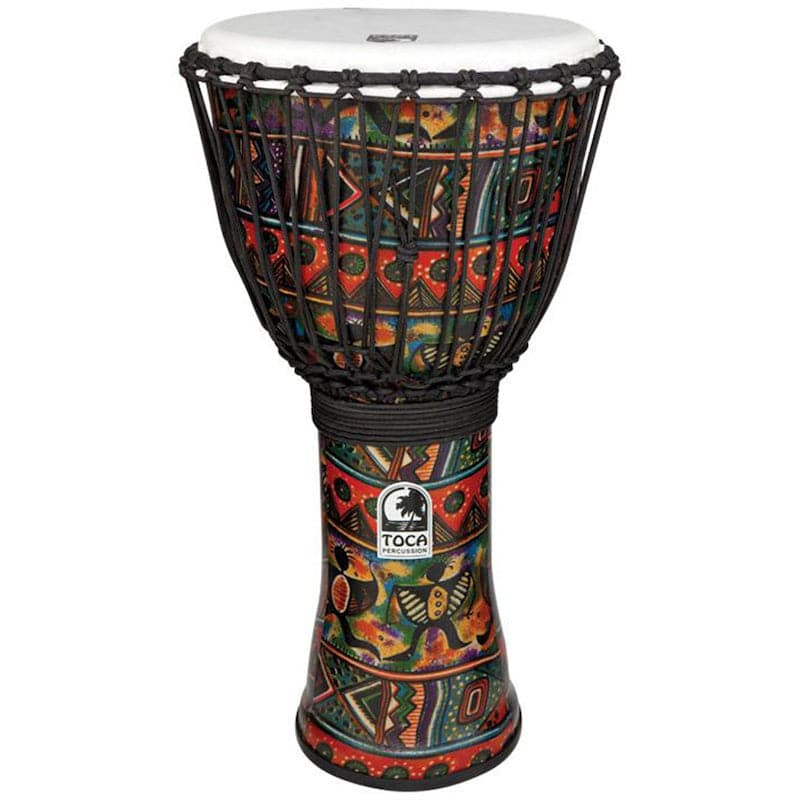 Toca Freestyle II Djembe 14" African Dance W/ Bag (TF2DJ-14ADB)