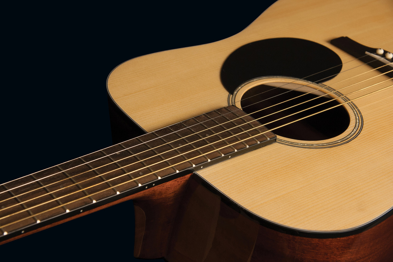 Jasmine JD36-NAT Dreadnought Acoustic Guitar - Natural Finish (JD36-NAT-U) | Musician Madness