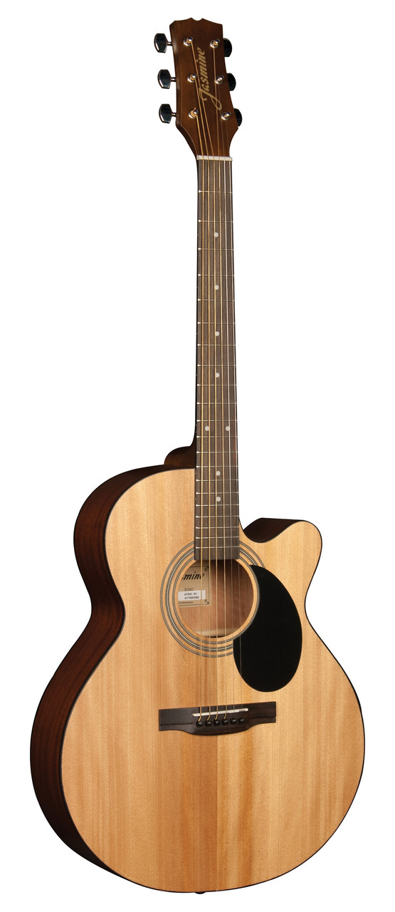 Jasmine S34C Orchestra Style Acoustic Guitar - Natural Finish (S34C-U)