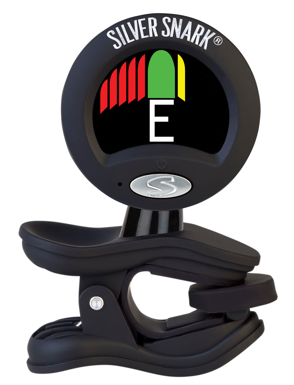 Snark SIL-BLK Silver Snark Chromatic Rechargeable Tuner (SIL-BLK-U) | Musician Madness