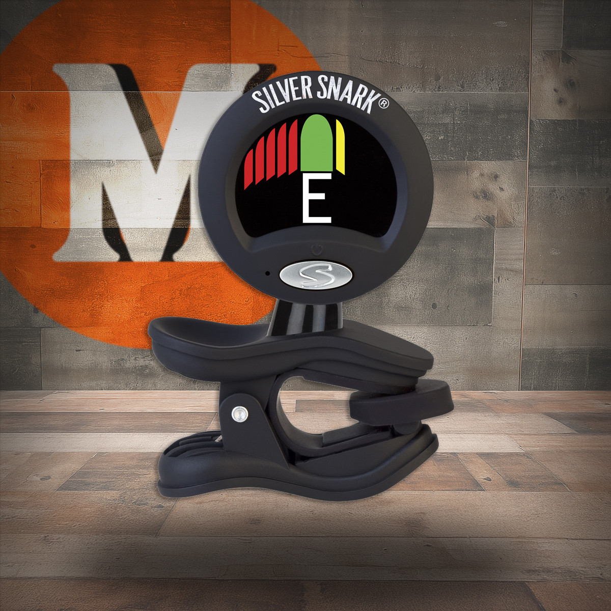 Snark SIL-BLK Silver Snark Chromatic Rechargeable Tuner (SIL-BLK-U)