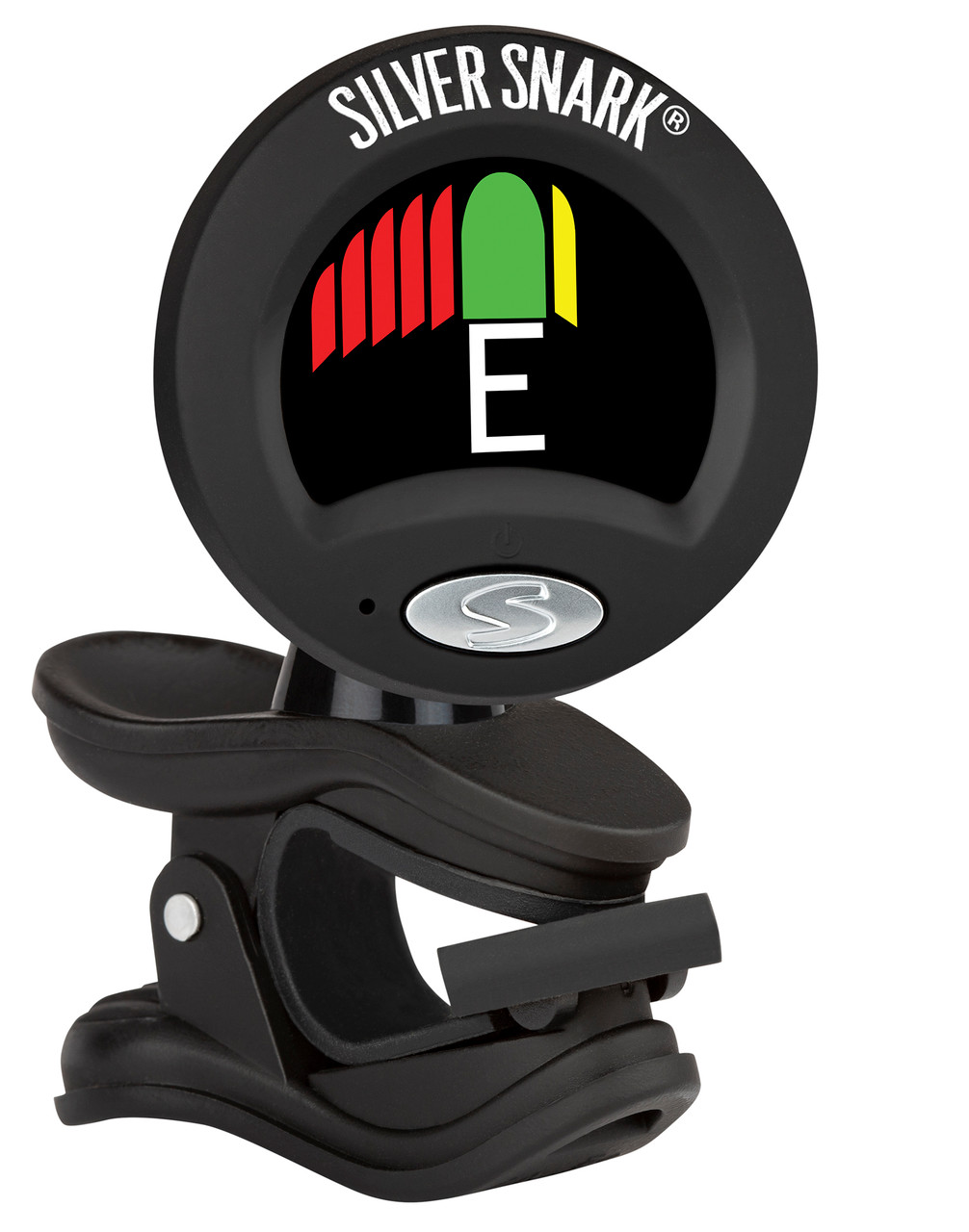 Snark SIL-BLK Silver Snark Chromatic Rechargeable Tuner (SIL-BLK-U) | Musician Madness