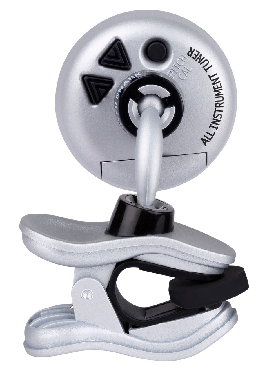 Snark Silver Snark Hyper-Fast Clip-On Chromatic Rechargeable Tuner (SIL-1-U)