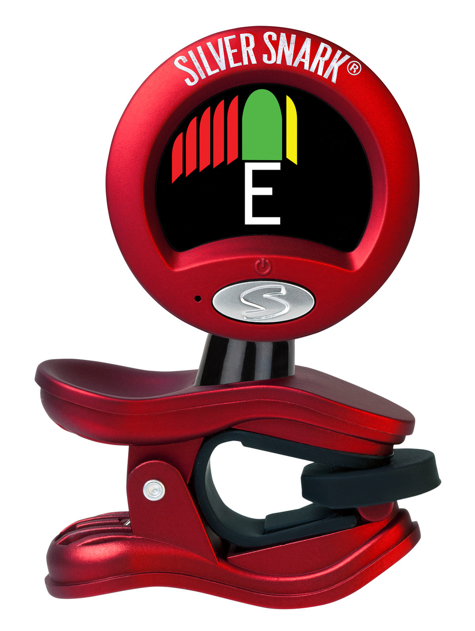 Snark Silver Snark Chromatic Rechargeable Tuner - Red (SIL-RED-U) | Musician Madness